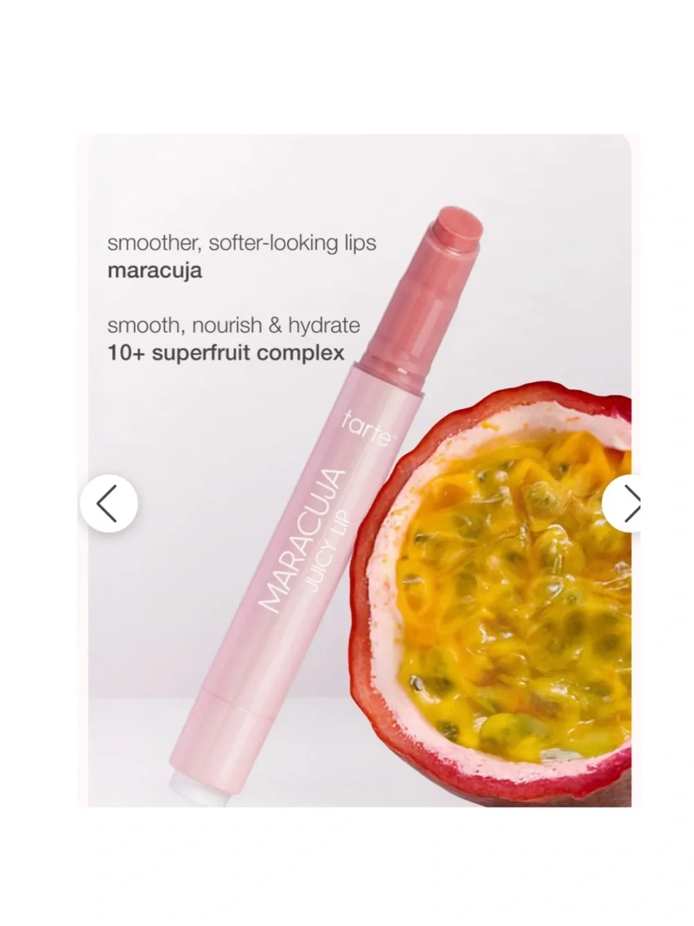 Guava tarte Maracuja Juicy Lip lip gloss balm, new!